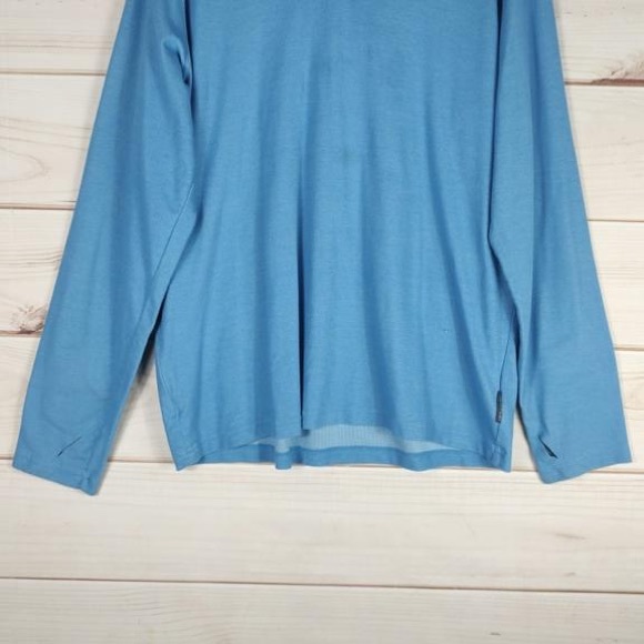 Insect Shield XL M Sweater Women’s Blue Hooded Long Sleeve Pullover. - Picture 2 of 12